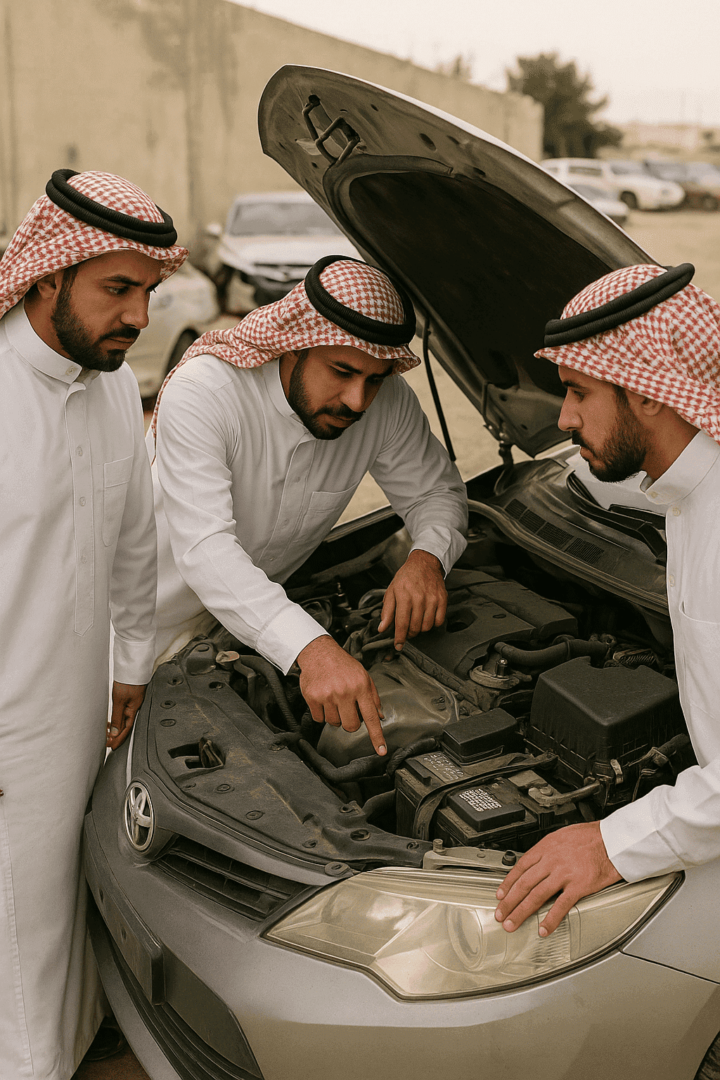 أشياء يجب فحصها قبل شراء مكينة كامري تشليح