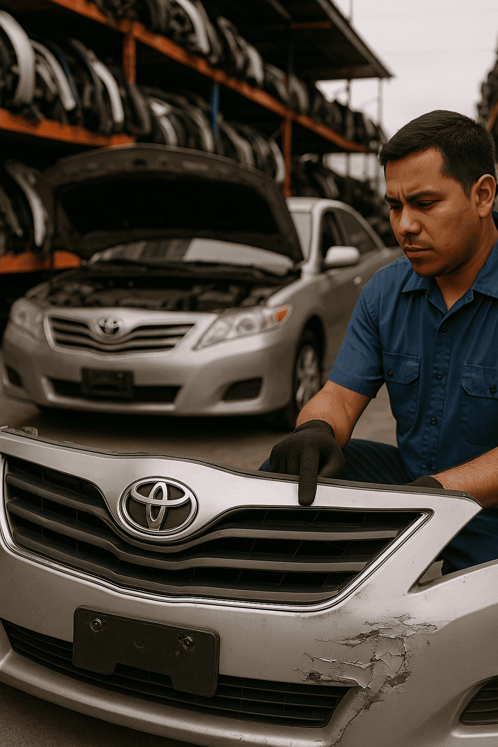 تشليح كامري 2022 وكيف تتفادى شراء قطع تالفة