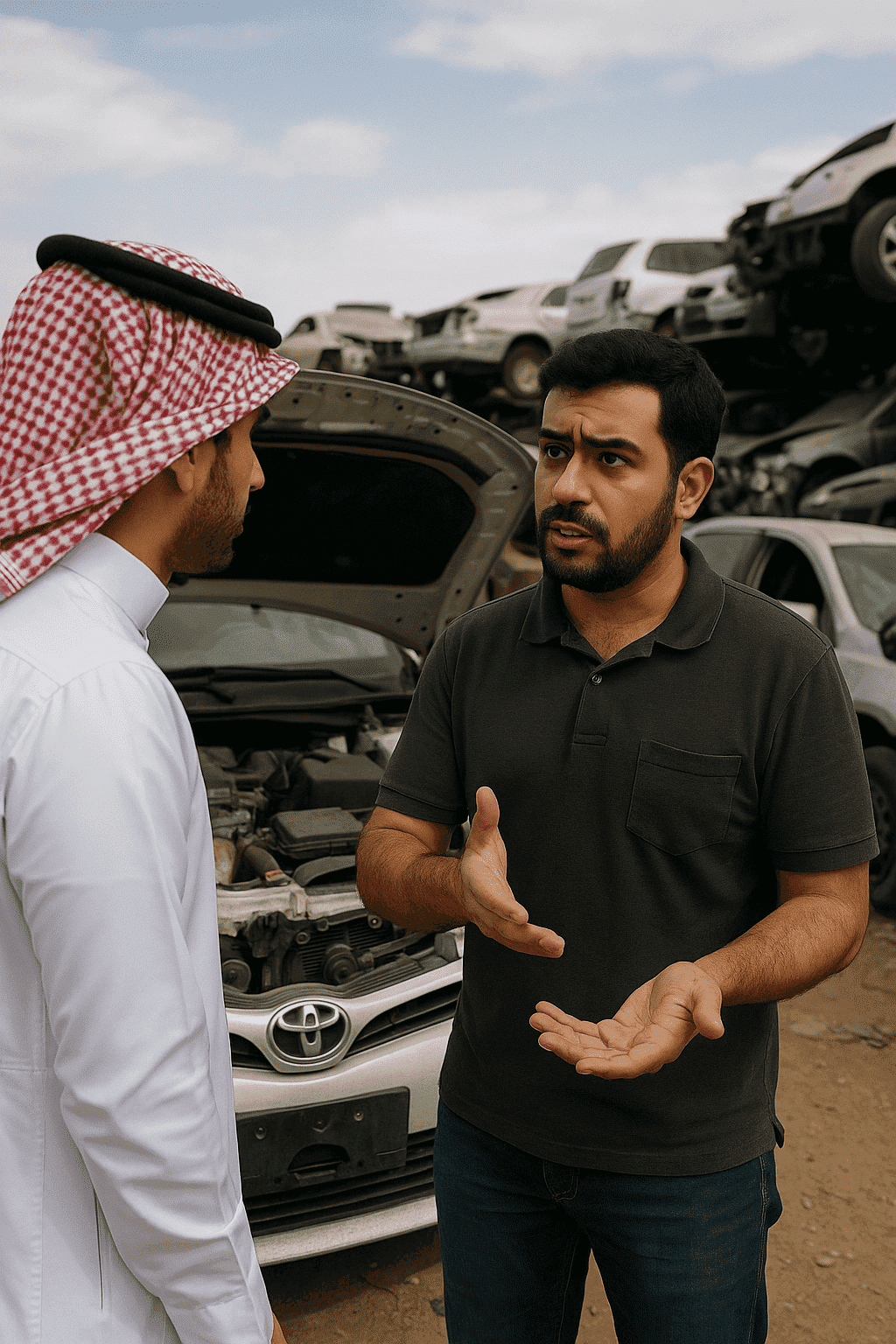 كامري 2025 في تشليح ونصائح لأختيار القطع دون التعرض للغش