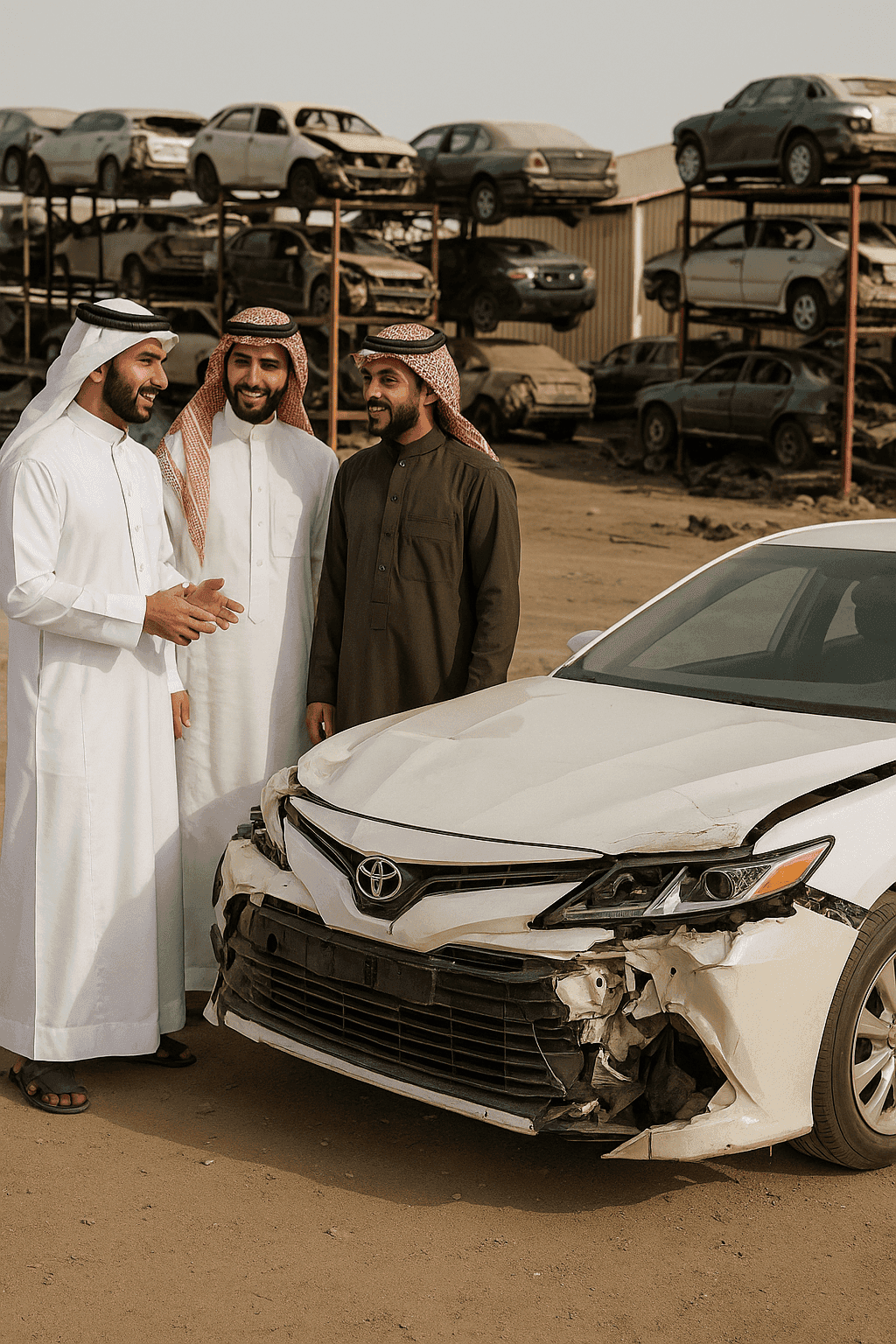 تجارب العملاء مع تشليح كامري 2025 في السعودية