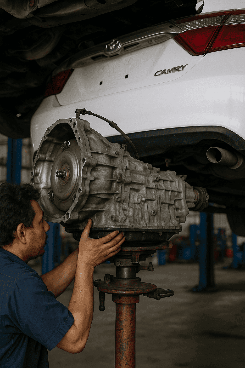 تشليح قير من كامري مستعمل وطريقة تركيبه