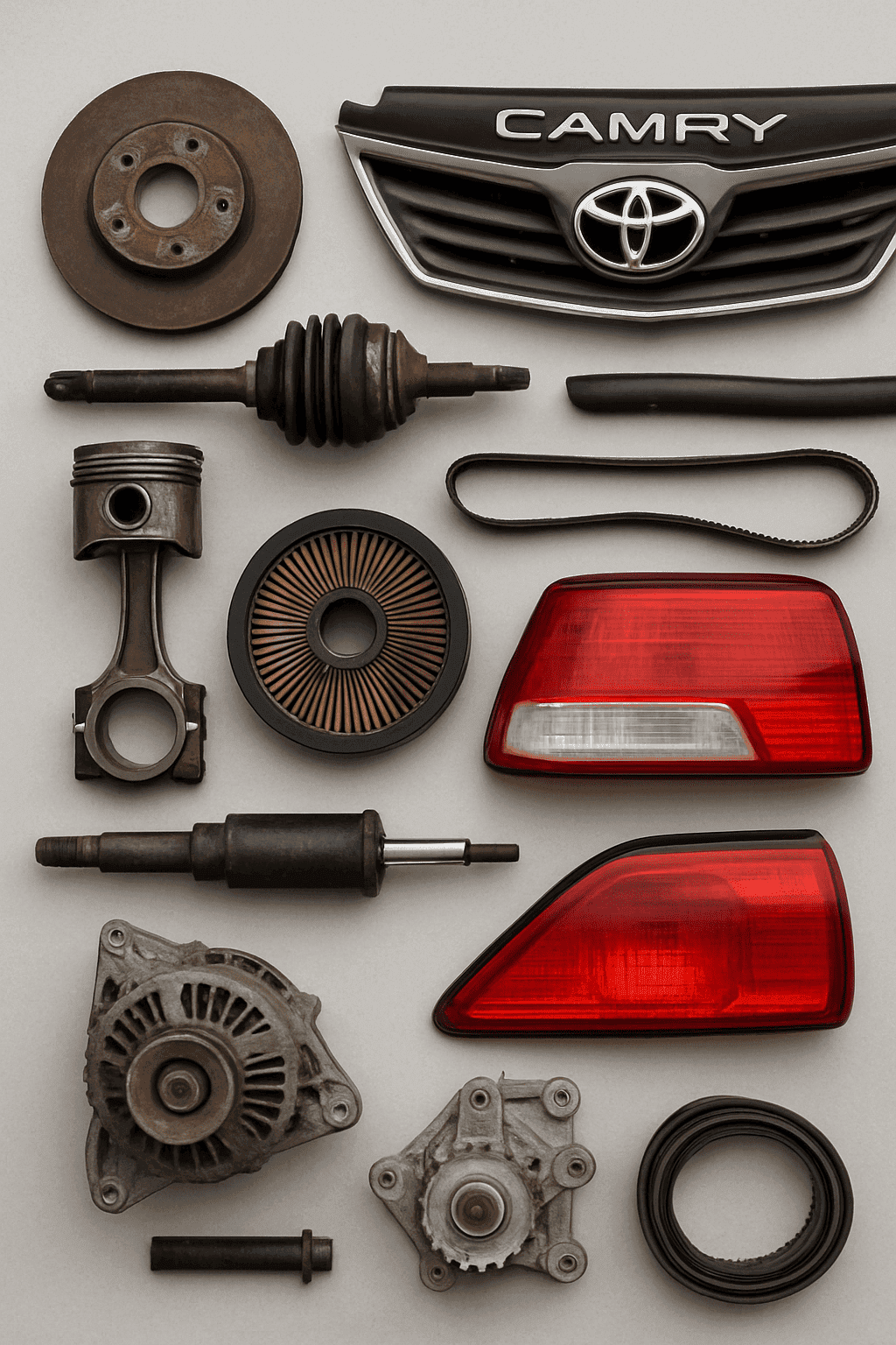 تشليح كامري 2024 - هل قطع غيار الكامري غالية؟