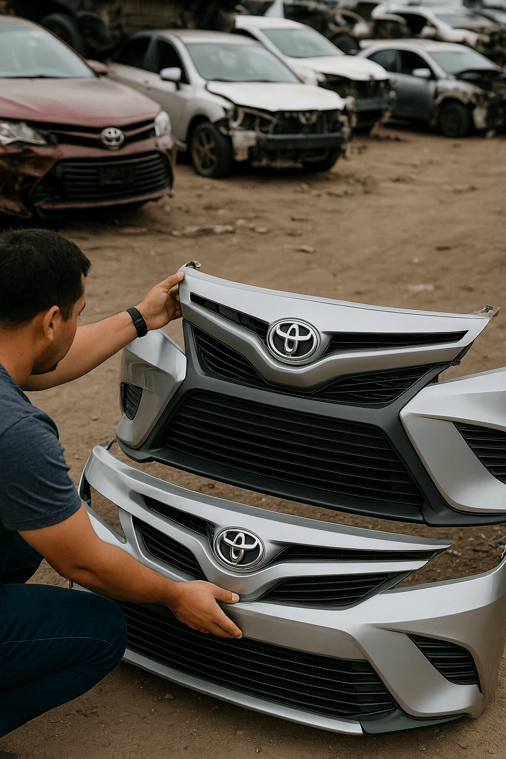كيف تشتري قطع تشليح تويوتا كامري بجودة عالية وبسعر منخفض