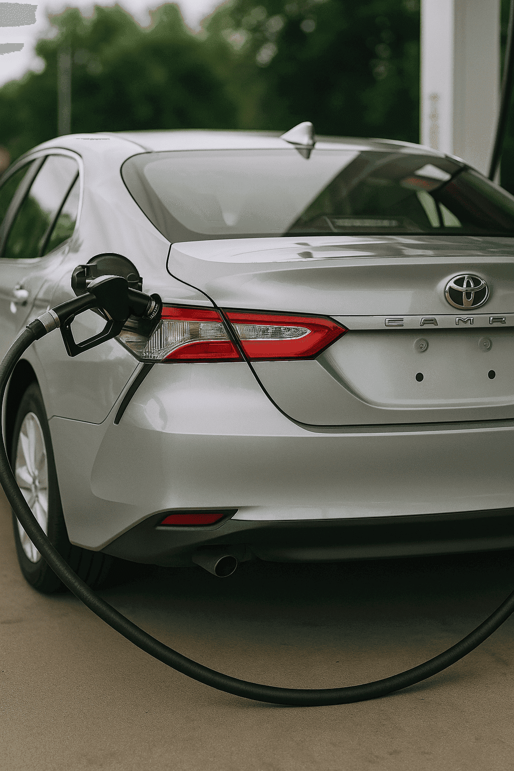 هل الكامري تستهلك بنزين؟ - استهلاك الكامري للبنزين