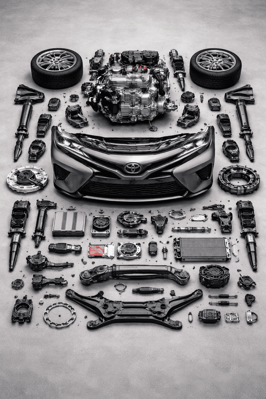 قطع غيار كامري 2020: دليل شامل لاختيار القطع الأصلية والمناسبة لسيارتك